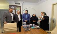 بازدید دکتر اسدی ریاست جدید مرکز رشد و فناوری سلامت از ساختمان نلسون ماندلا